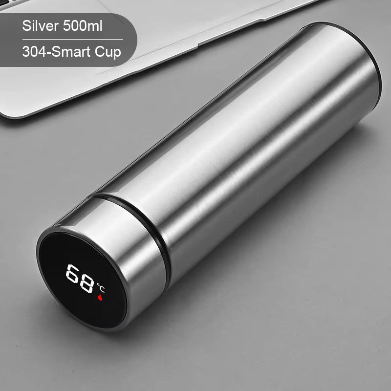 Intelligent Stainless Steel Thermos Temperature Display Smart Water Bottle Vacuum Flasks Thermoses Coffee Cup Christmas Gifts